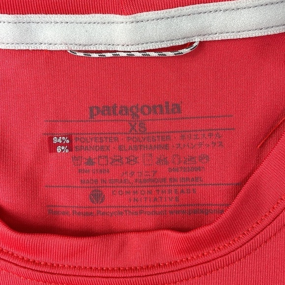 Patagonia Women’s Red Basel Layer Long Underwear Top, size XS - Picture 3 of 8